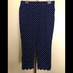 Women's Talbots Chatham Crop Pants Size 8